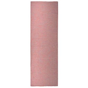 vidaXL Tapis à tissage plat d'extérieur 80x250 cm Rouge