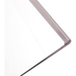 Protège-cahier cristal avec rabats marque-pages PVC 22/100ème 21 x 29 7 cm transparent CALLIGRAPHE