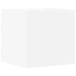 vidaXL Ensemble de meubles TV 8 Pièces Blanc Bois d'ingénierie