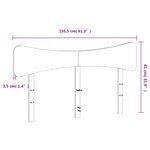 vidaXL Tête de lit 150 cm bois massif de pin