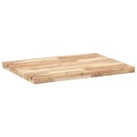 vidaXL Dessus de meuble de salle de bain non traité bois d'acacia