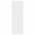 vidaXL Armoire à chaussures blanc 80x34x96 5 cm bois d'ingénierie