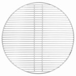 vidaXL Grille de barbecue Argent 60 x 60 cm Acier inoxydable