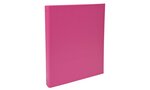 Classeur rembordé polypropylène 4 anneaux 30mm A4 Dos de 40 mm Rose EXACOMPTA