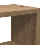 vidaXL Étagère murale chêne artisanal 45x16x45 cm bois d'ingénierie