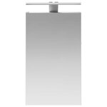 vidaXL Armoire Miroir de Salle de Bain Gris béton 30 x 10 5 x 50 cm