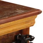 Vidaxl meuble tv 110 x 30 x 45 cm bois de récupération massif