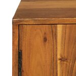 vidaXL Buffet Marron 110x30x70 cm Bois d'acacia solide