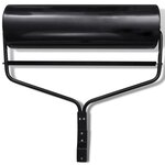 Rouleau à gazon de jardin Noir 68 L