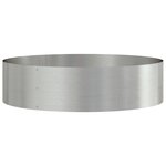 vidaXL Pots en acier inoxydable Acier inoxydable Grand Durable