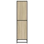 vidaXL Bibliothèque chêne sonoma 40x35x139 cm bois d'ingénierie