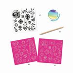 Djeco DJ09736 - Stickers a gratter Diamond