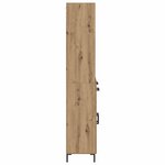 vidaXL Haut Armoire avec tiroir Chêne artisanal 69 5 x 34 x 180 cm