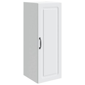 vidaXL Armoire Murale 33 x 34 5 x 90 cm Bois d'ingénierie Blanc