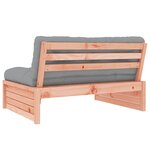 vidaXL Canapé central 120x80 cm bois massif douglas