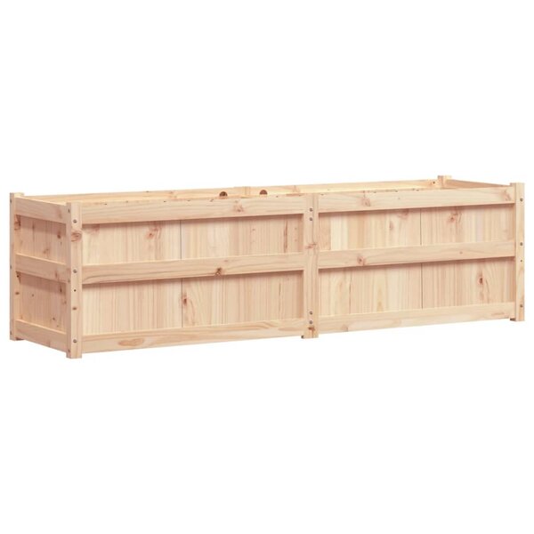 vidaXL Jardinière 180x50x50 cm bois de pin massif