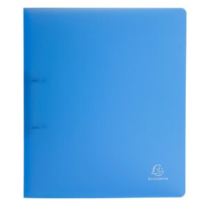 Classeur 2 Anneaux 30 Mm Polypropylène Chromaline - A4 Maxi - Bleu - Exacompta
