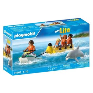 71905  Jet ski  banane tractée  and  4 personnages