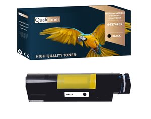 Qualitoner x1 toner 44574702 noir compatible pour oki