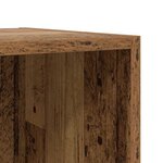 vidaXL Meuble TV 4 Pièces Marron 37 x 35 x 37 cm Bois d'ingénierie