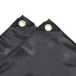 vidaXL Bâche anthracite 1x2 5 m 650 g/m²
