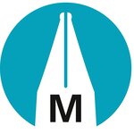 Stylo plume EASYbuddy pointe moyenne droitiers noir/bleu STABILO