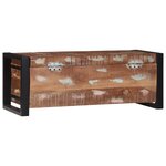 vidaXL Coffres de rangement 80x30x30cm en bois massif récupéré et métal