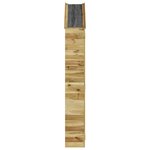 vidaXL Abri à outils de jardin 107x37x220 cm Bois de pin imprégné