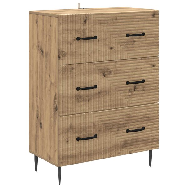 vidaXL Armoire à tiroirs 66 x 34 5 x 89 5 cm Bois d'ingénierie