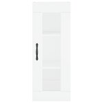 vidaXL Armoire murale blanc 34 5x34x90 cm