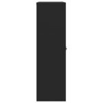 vidaXL Classeur noir 90x40x140 cm acier
