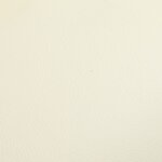 vidaXL Fauteuil de massage avec repose-pied blanc crème similicuir