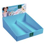 Présentoir Complet Avec 38 Paquets De 50 Flashcards Sous Film + Anneau - Bristol Ligné Perforé - Formats A6 Et A7 - Couleurs Assorties - Exacompta