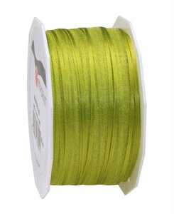 Organza marseille 50-m-rouleau 10 mm  vert citron
