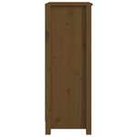 vidaXL Bibliothèque Marron miel 50x35x97 cm Bois de pin massif