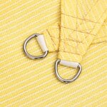 vidaXL Voile d'ombrage 160 g/m² Marron 3 5x3 5x4 9 m PEHD