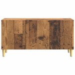 vidaXL Meuble TV Bois ancien 99 x 34 5 x 50 cm Bois d'ingénierie