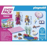 Playmobil - 70504 - starter pack reine et enfant