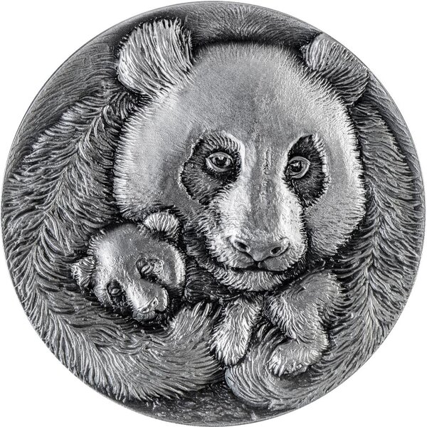 Pièce de monnaie en Argent 30 Dollars g 93.3 (3 oz) Millésime 2025 Animal Tracks GIANT PANDA