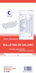 Manifold Bulletin de Salaire 310x150 mm Nouveau Tracé 50 Dupli Autocopiant ELVE