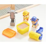 Spin Master 6066686 - Rubble & Crew - Set de figurines solides Rubble & Mix