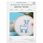 FRENCH KITS-French'Kits - Broderie décorative - Petite Biche-Kit créatif fabriqué avec amour en France