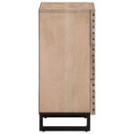 vidaXL Buffet 40x34x75 cm bois massif de manguier