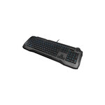 ROCCAT Clavier Gaming Horde - Eclairage bleu emblématique - Gris