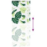 vidaXL Store enrouleur de douche avec cassette largeur du tissu 86 cm