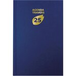 Agenda de bureau carré travers horaire 1 jour 210x135 mm Coloris Aléatoire EXACOMPTA