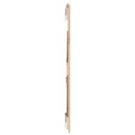 vidaXL Tête de lit murale 140x3x60 cm Bois massif de pin