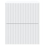 vidaXL Cabinet de chevet mural 2 pièces Blanc 33 x 34 5 x 40 cm
