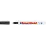 Marqueur Craie Liquide 4085 Noir Pointe Fine 1-2 mm x 6 EDDING