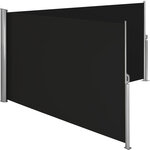 Tectake Paravent rétractable double - 160 x 600 cm